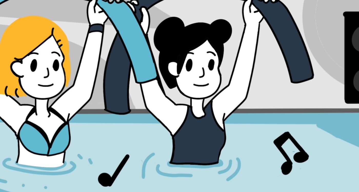 Actividades Dirigidas en el Agua con Soporte Musical