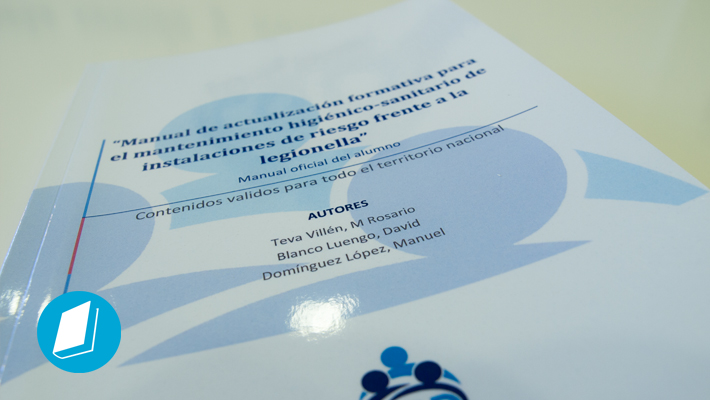 Libro “Manual de actualización formativa para el mantenimiento higiénico-sanitario de instalaciones de riesgo frente a la legionella”