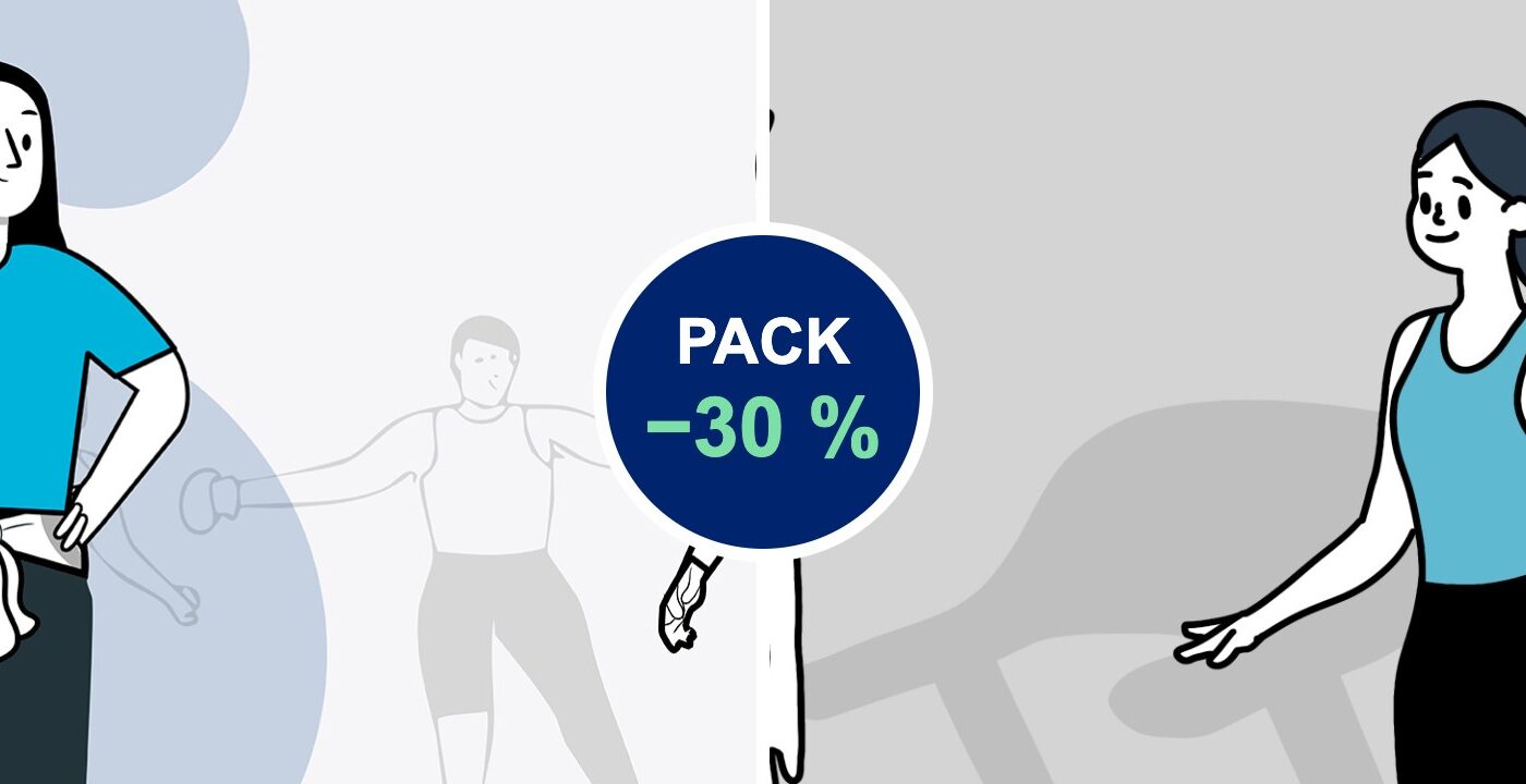 Pack monitor de fitness en seco: entrenamiento personal + monitor de sala fitness con un 30 % de descuento