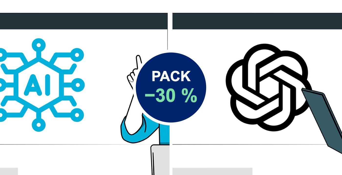 Pack inteligencia artificial en el trabajo: introducción a la IA + ChatGPT con un 30 % de descuento