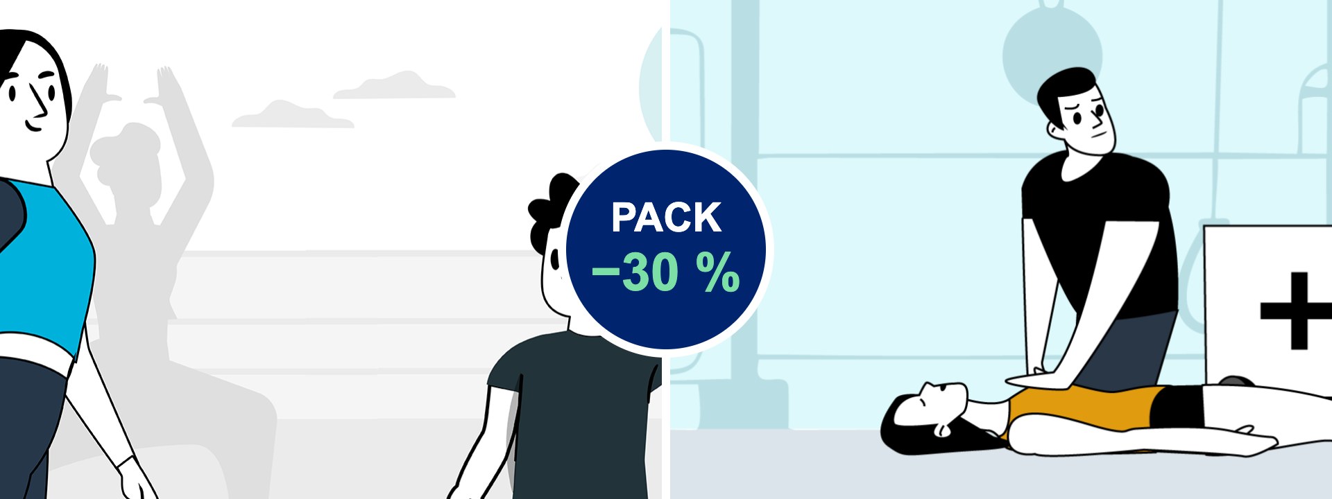 Pack entidades deportivas: LOPIVI + RCP y manejo del DESA con un 30 % de descuento
