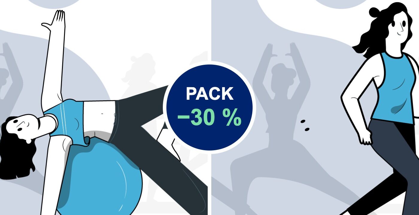 Pack monitor de pilates: suelo e implementos + máquinas