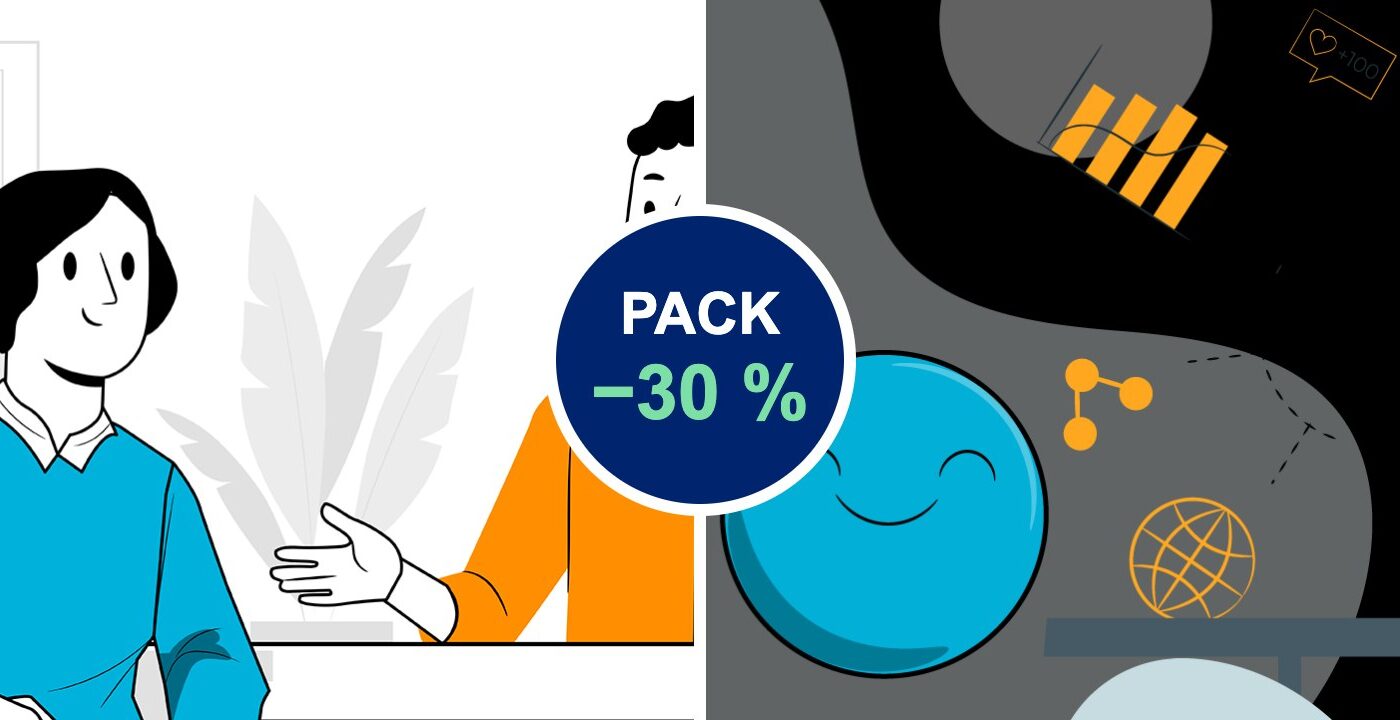 Pack ventas: COMT052PO comunicación con el cliente + COMT053PO habilidades de venta con un 30 % de descuento